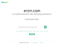 Tablet Screenshot of ersm.com